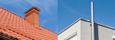 Schornstein – Edelstahl oder gemauert?