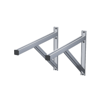 Wandkonsole Edelstahl matt geschliffen für DW-DESIGN 4