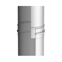 Schornsteinsanierung Edelstahl Bausatz einwandig 0,6mm, 5m 1