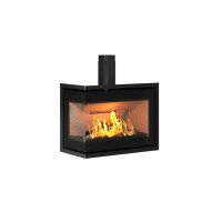 Einbauofen HWAM 40/56 Autopilot™ Tür Modern links