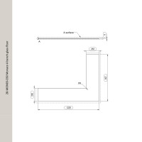 Vorlegeplatte Bank Glas klar f&u gallery 3_2nd
